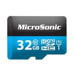 کارت حافظه میکروسونیک مدل 533X U1 C10 100MB ظرفیت 32 گیگابایت