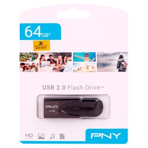 PNY Attache 4 64GB-Flash Memory