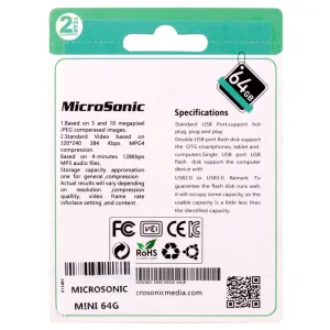 Microsonic Drive Mini USB 2.0 64GB-Flash Drive