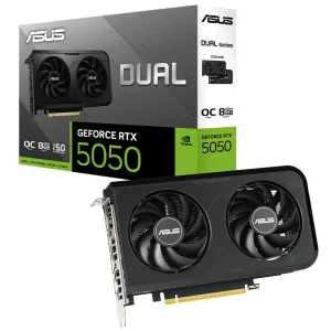 ASUS Dual GeForce RTX 5050 OC Edition 8GB GDDR6 128Bit