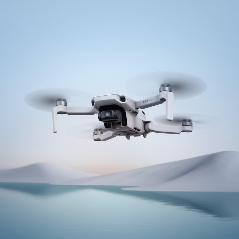 پهپاد DJI Mini 4K سبک و زیر 249 گرم با فیلم‌برداری 4K و انتقال O2