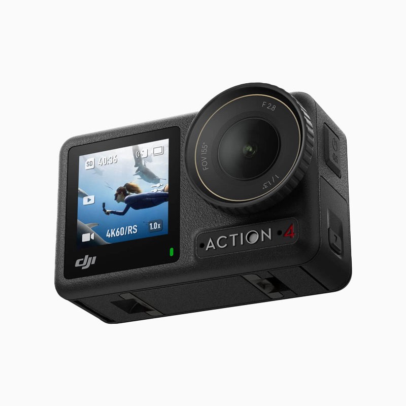 دوربین اکشن DJI Osmo Action 4 با سنسور 1/1.3 اینچی و 4K/120fps - تصویر 1
