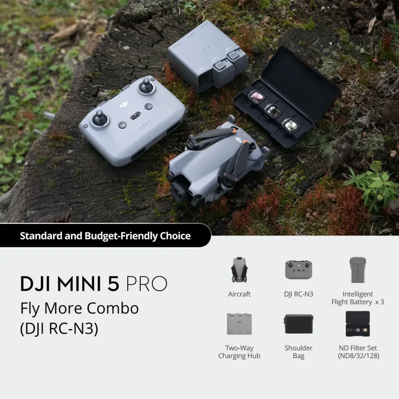 مویک مینی ۵ پرو | DJI Mini 5 Pro – انتخابی جمع‌وجور برای تولید محتوا و سفر - 鬲氐賵蹖乇 4