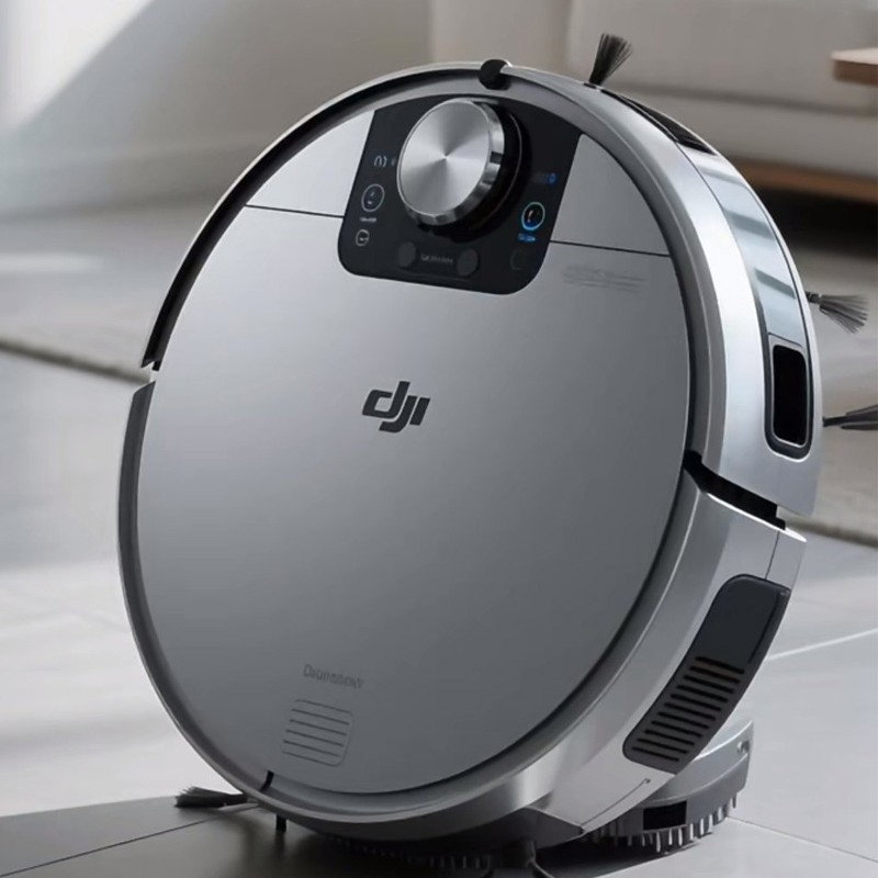 جارو رباتیک دی‌جی‌آی رومو DJI Romo با داک هوشمند و ناوبری دید ماشینی