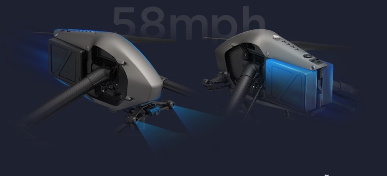 کوادکوپتر DJI Inspire 2؛ ابزار حرفهای فیلمسازی با ضبط 5.2K - 鬲氐賵蹖乇 5