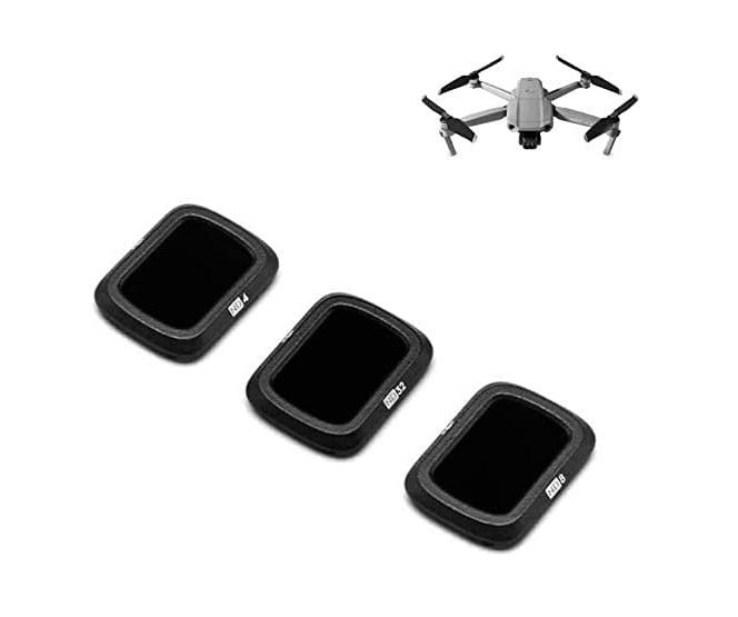 ست فیلتر ND مویک ایر ۲ (ND16/ND64/ND256) – کنترل دقیق نور برای DJI Mavic Air 2