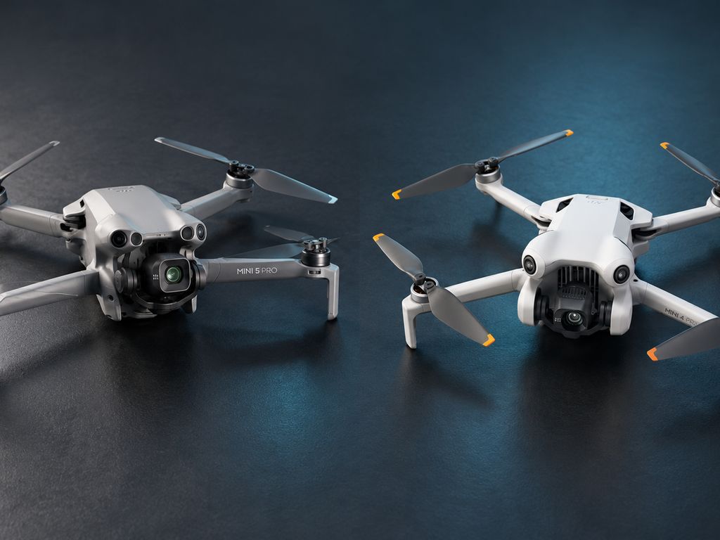 مقایسه DJI Mini 5 Pro و Mini 4 Pro؛ ارتقا واقعاً ارزش دارد؟