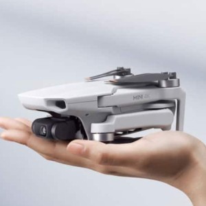 پهپاد DJI Mini 4K سبک و زیر 249 گرم با فیلم‌برداری 4K و انتقال O2