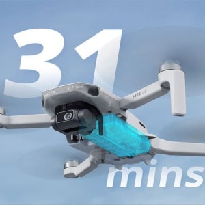 پهپاد DJI Mini 4K سبک و زیر 249 گرم با فیلم‌برداری 4K و انتقال O2