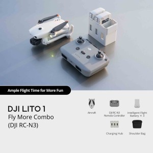 هلی شات DJI Lito 1 و DJI Lito X1 – پرواز ایمن زیر ۲۴۹ گرم با فیلم‌برداری 4K و امکانات هوشمند