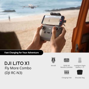 هلی شات DJI Lito 1 و DJI Lito X1 – پرواز ایمن زیر ۲۴۹ گرم با فیلم‌برداری 4K و امکانات هوشمند