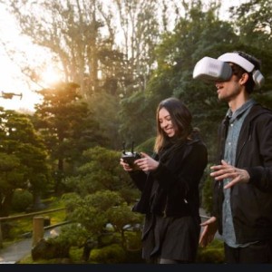 عینک DJI Goggles برای پرواز FPV با انتقال OcuSync و هدترکینگ