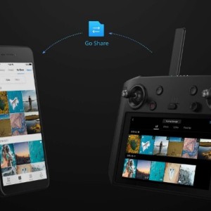 ریموت کنترل DJI Smart Controller با نمایشگر 5.5 اینچی فوق‌روشن و OcuSync 2.0