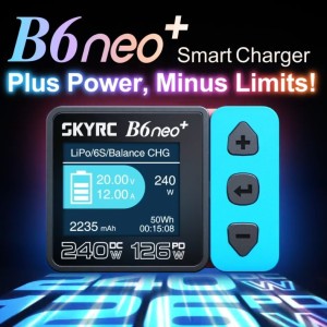 شارژر هوشمند SKYRC B6 Neo با توان 240 وات و جریان 10 آمپر