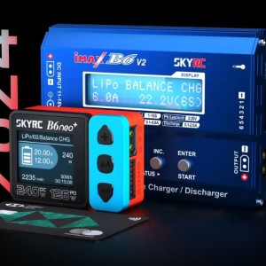شارژر هوشمند SKYRC B6 Neo با توان 240 وات و جریان 10 آمپر