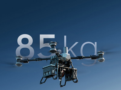 معرفی DJI FlyCart 100؛ پهپاد باربر ۱۰۰ کیلوگرمی برای لجستیک صنعتی