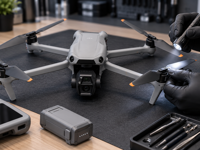راهنمای خرید پهپاد دست‌دوم DJI؛ ۱۸ تست مهم قبل از پرداخت