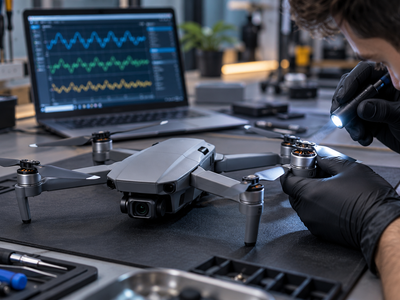 خطای ESC و روشن‌نشدن موتور پهپاد DJI؛ عیب‌یابی ایمن پیش از تعمیر
