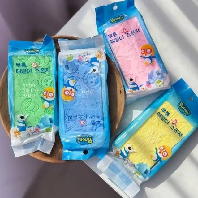 لیف جادویی حمام  لایه بردارpororo