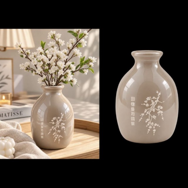 گلدان سرامیک لاستر