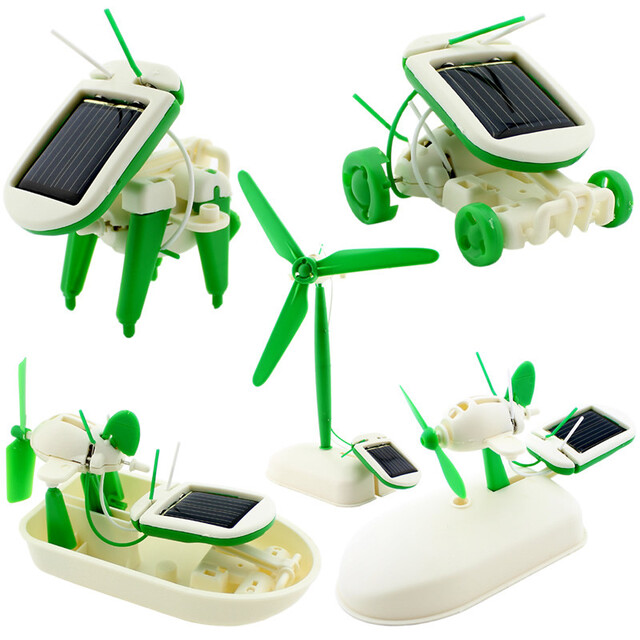 کیت آموزشی مدل ربات خورشیدی 6 در 1 کد 2011