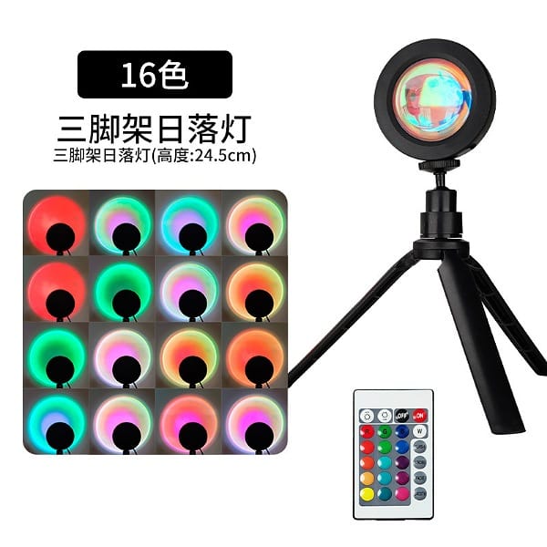 چراغ خواب مدل SUNSET RGB K