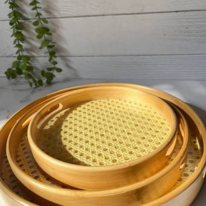 سینی بامبو سه تایی