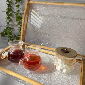 سینی دوتایی اکرولیک بامبو