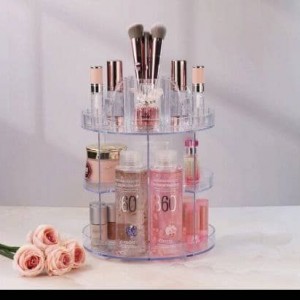 استند لوازم آرایش گردان دوطبقه سورباس