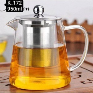 قوری پیرکس گرد شعله مستقیم550 میل