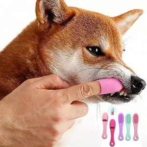 مسواک انگشتی حیوانات خانگی|براش سیلیکونی حیوانات خانگی