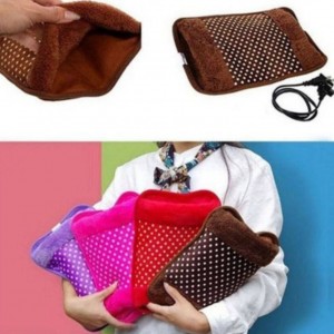 کیسه آب گرم برقی مخملی