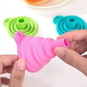 قیف سیلیکونی تاشو