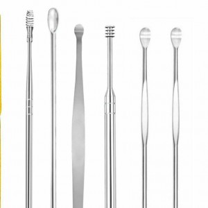 ابزار پاکسازی گوش ۶تکه