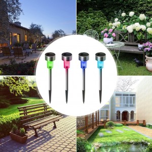 چراغ خورشیدی باغچه ای