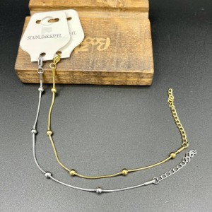 دستبند استیل ماری وسط توپی