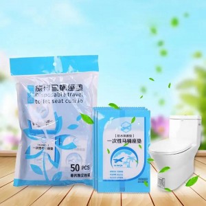 روکش توالت فرنگی یکبارمصرف ۵۰ عددی