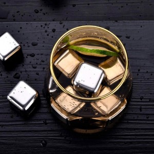 یخ استیل مکعبی ۶تایی