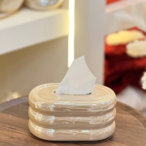 جای دستمال کاغذی شیاردار  سرامیکی