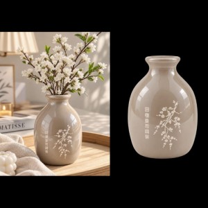 گلدان سرامیک لاستر