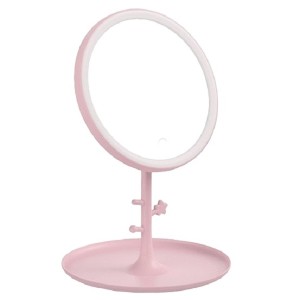 استند لوازم آرایشی و آینه برقی مدل MAKEUP