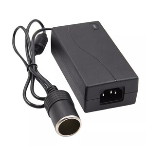 مبدل برق شهری 220 به 12 ولت  فندکی خودرو