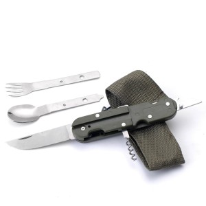 قاشق و چنگال سفری مدل K600