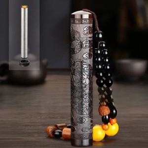 فندک المنتی با بدنه چوبی