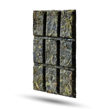 چای سفید فشرده شده ، خشتبار 85 گرمی