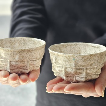 فنجان سرامیک ایاغ 150 میل ( 1 جفت )