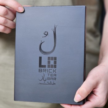 چای سفید فشرده شده ، خشتبار 85 گرمی