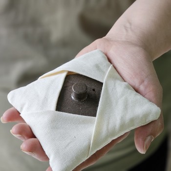 کیوسو دستساز رَف 300 میلی لیتر آجری