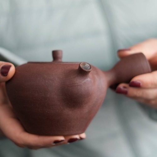 کیوسو دستساز رَف 300 میلی لیتر آجری