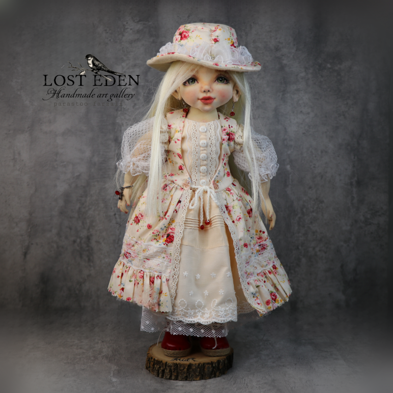 عروسک دستساز سه بعدی پارچه ای-میا (مال  من)